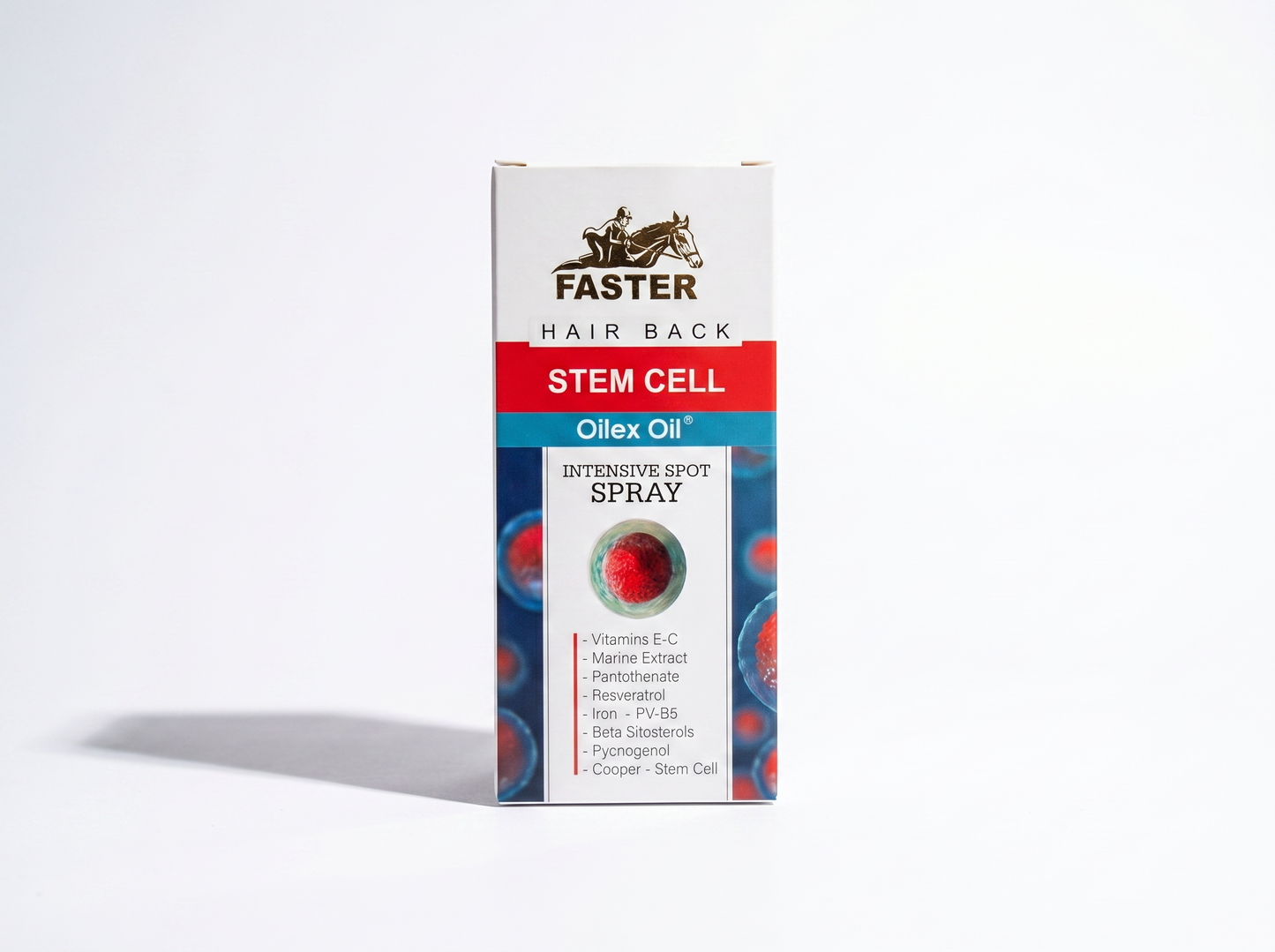 Faster Hair Back Stem Cell Oilex Oil Intensive Spot Spray 100ml
