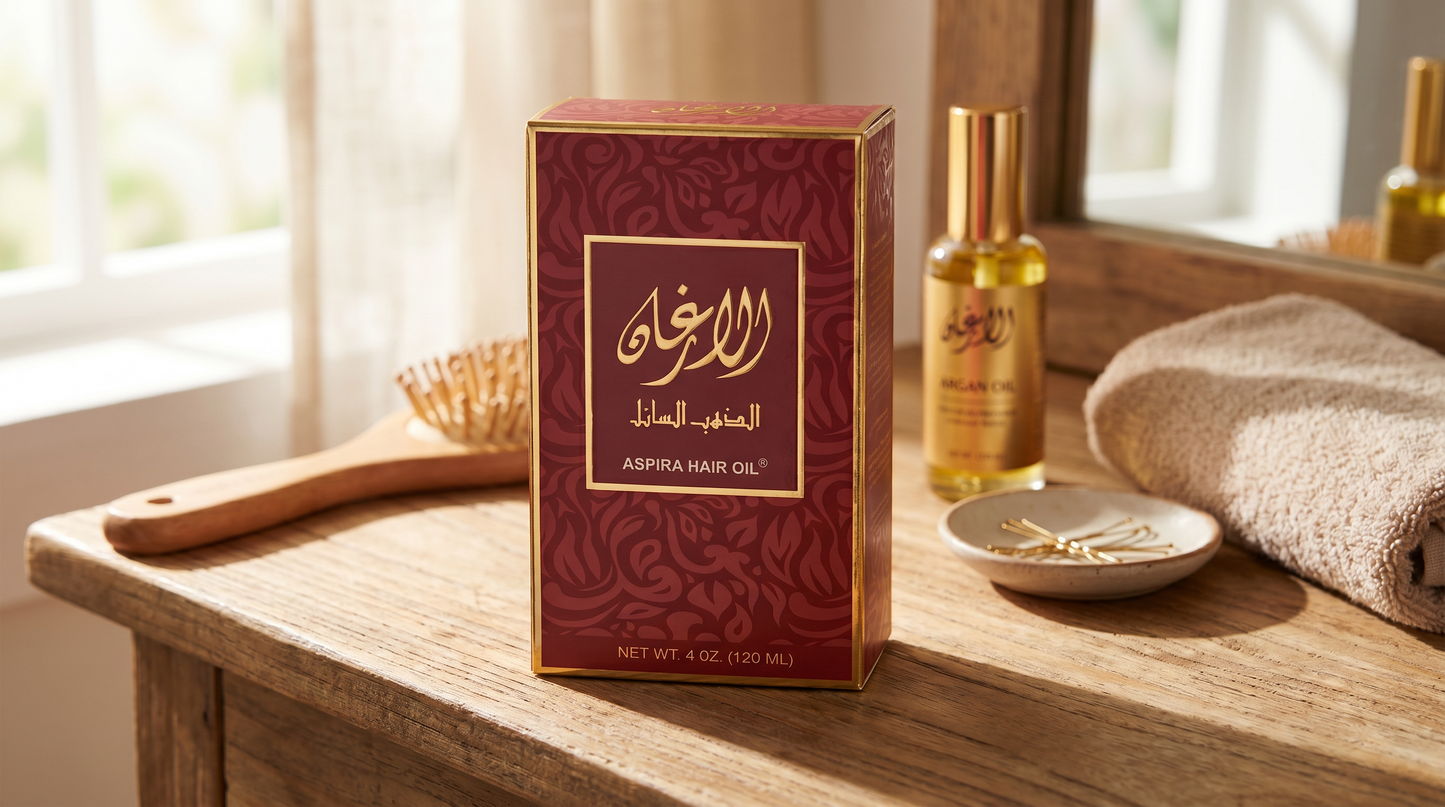 Aspira Hair Oil Argan Liquid Gold 120ml