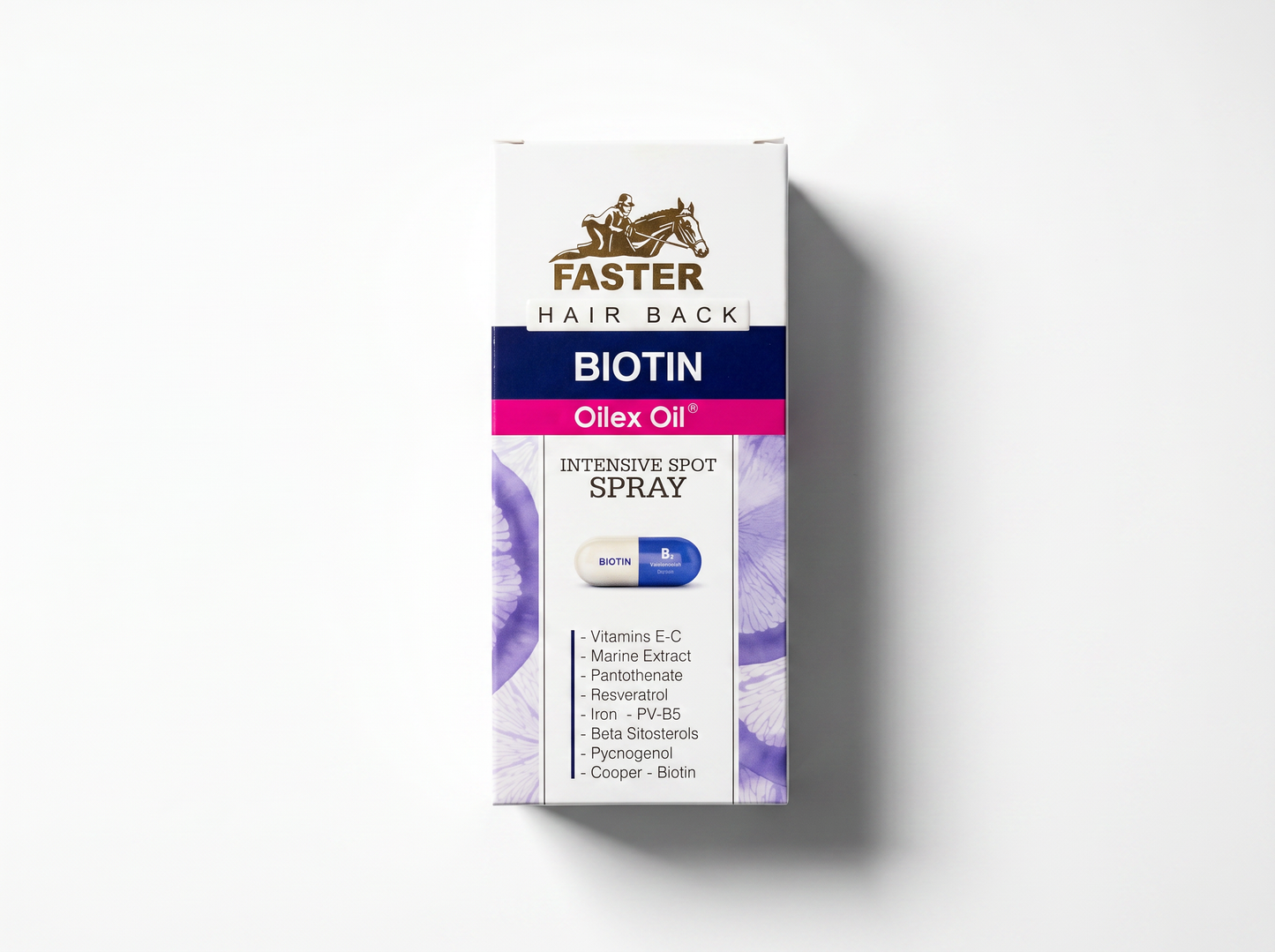 Faster Hair Back Biotin Oilex Oil Intensive Spot Spray 100ml