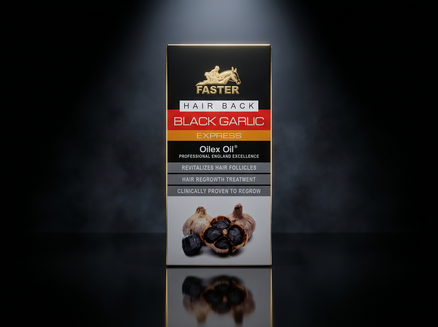 Faster Hair Back Black Garlic Express Oilex Oil 100ml